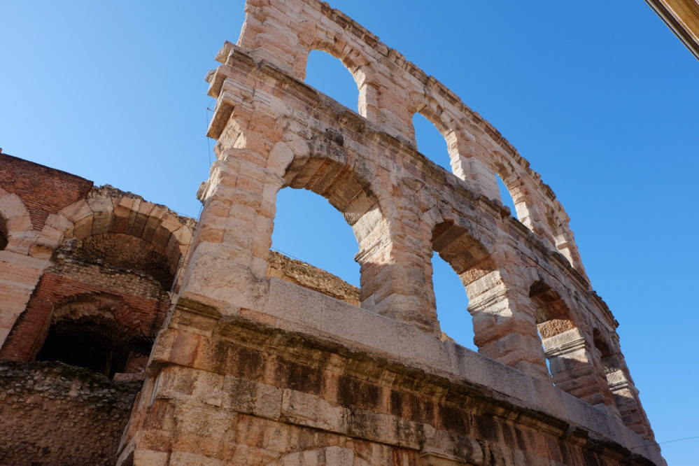 die Ala der Arena von Verona